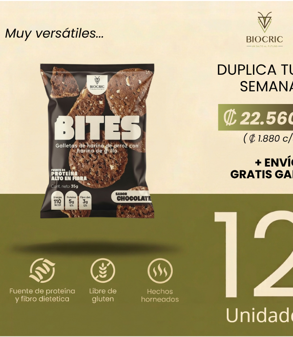 Promo 12 unidades de Bites